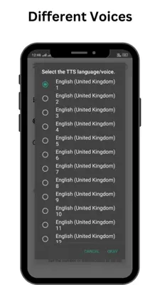 Text to Speech (TTS) android App screenshot 4